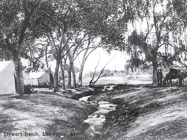 Historic photo of Stewart Ranch